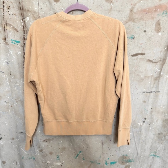 rag & bone Beige Fleece Sweatshirt - Picture 5 of 5